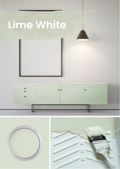 Kreidefarbe Lime White