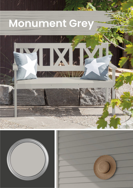 Kreidefarbe Outdoor Monument Grey