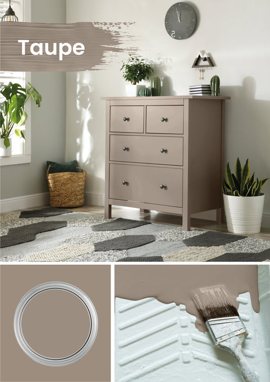 Kreidefarbe Taupe