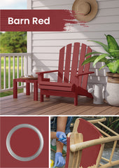 Kreidefarbe Outdoor Barn Red