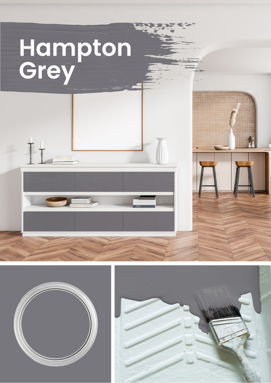 Kreidefarbe Hampton Grey