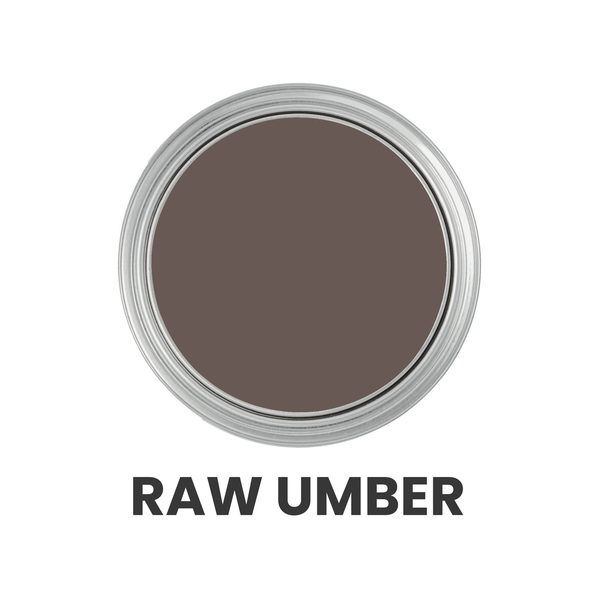 Kreidefarbe Raw Umber