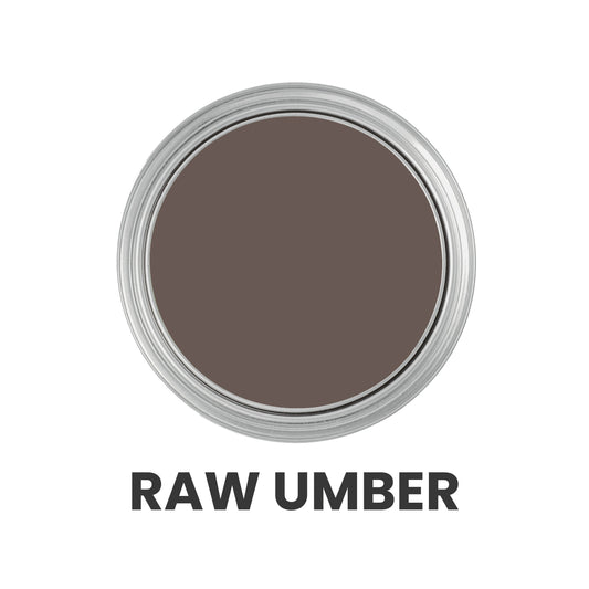 Kreidefarbe Raw Umber