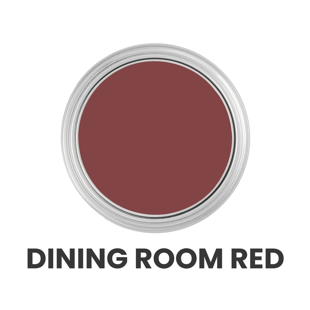 Kreidefarbe Dining room red