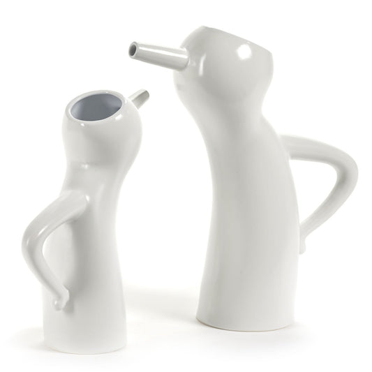 Serax JUG L WHITE MONSIEUR CRUCHOT Weiß (1 Liter)