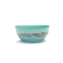 Serax BOWL S AZURE STRIPES RED FEAST (4er Set)