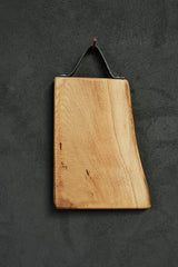 Wooden Board Eiche Bag Leather Grip