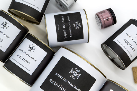Kreidefarbe Outdoor/Exterior Paint Midnight Black