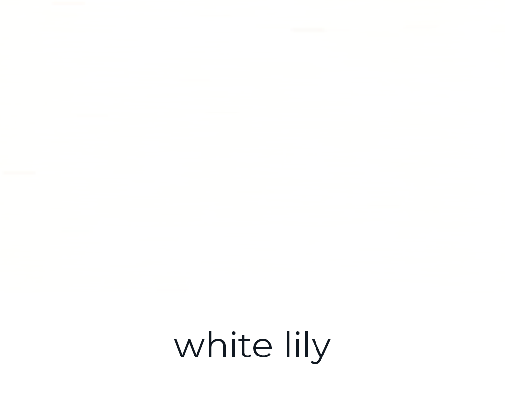Kreidefarbe White Lily