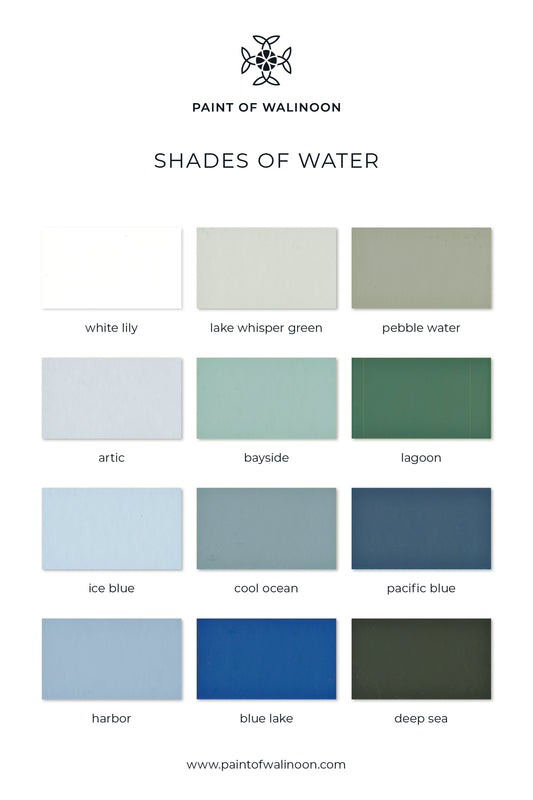 Kreidefarbe  Pacific Blue